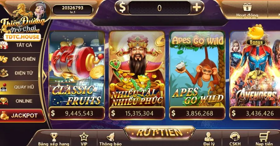 Giao diện hi8823 app iOS trên điện thoại